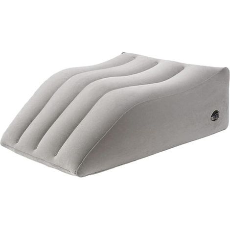 Coussins Relève-Jambes, Oreillers Compensés Gonflables, Oreiller D'élévation des Jambes, Oreiller Gonflable pour Repose-Jambes S'élevant pour Dormir, Lire, Se Détendre (1/5)
