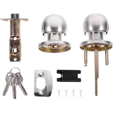 Serrure Sphérique à Bouton en inox 3 Tiges (1/5)