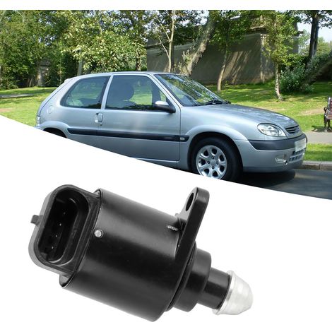 Leerlaufregelventil für Citroën Saxo, Peugeot 206 SW, Referenznummer 19205F, neues Motorteil, kompatibel mit Einspritzung. (1/5)