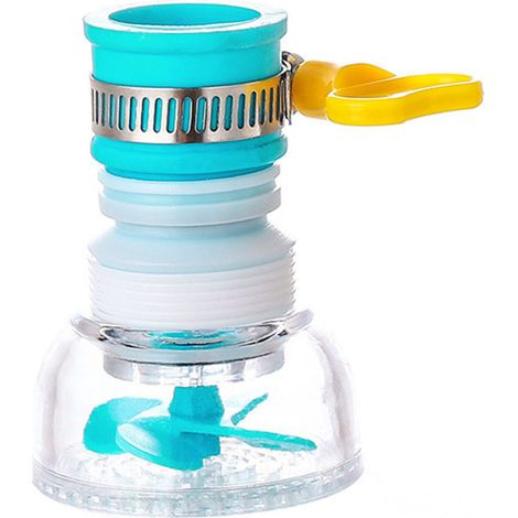 Aireador de grifo de cocina antisalpicaduras de 360° con filtro de piedra de grado médico, ahorrador de agua para caños de 16-23 mm. (1/5)