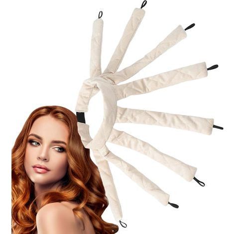 Octopus Boucles Sans Chaleur, Boudin Cheveux Boucle Sans Chaleur, Ensemble De Bigoudis Paresseux, Bandeau Paresseux DIY Outils De Coiffure Pour Femmes Filles Pour Cheveux Naturels (1/5)