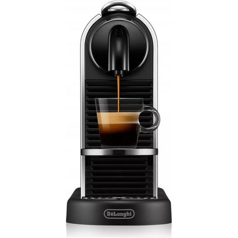 Delonghi – Cafetière à dosettes Nespresso EN220.M – Pression 19 bars – Arrêt automatique – Puissance 1260W – Idéale pour café expresso