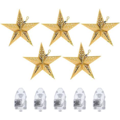 1 ensemble de suspension lumineuse Pentastar (1/3)