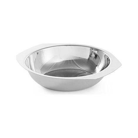 Bol en acier inoxydable pour légumes et salades, diamètre 140 x 35 mm (1/2)
