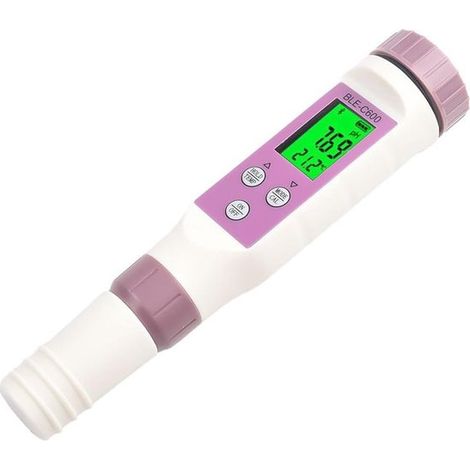 7-in-1-Messgerät für Temperatur Redoxpotenzial Salzgehalt spezifisches Gewicht und pH-Wert digitaler Wasserqualitätstester wasserdichter für und (1/4)