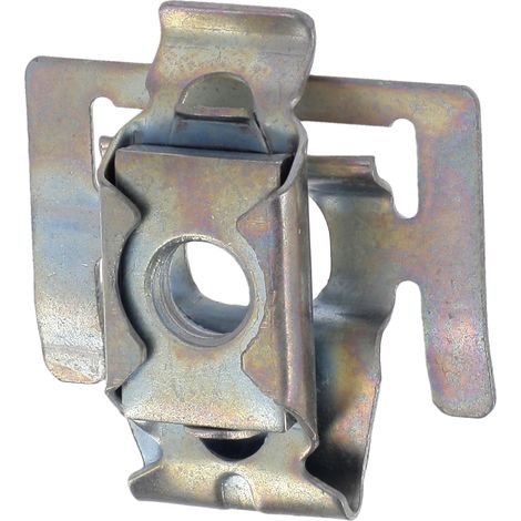 Écrou Cage Métal pour Véhicules M6-1.00, Lot de 8, Argent (1/5)