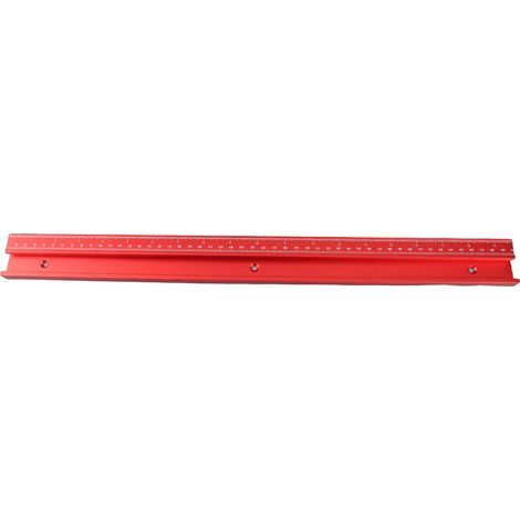 Rail à rainure en T avec échelle 45, alliage d'aluminium pour table de toupie, scies circulaires et scies à ruban (1/4)