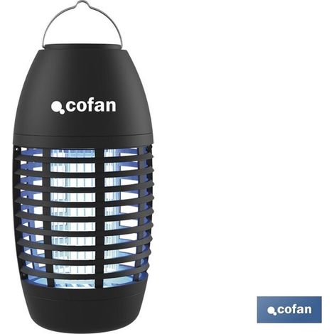 Lampe anti-insectes LED UV-A rechargeable par USB, IPX4, idéale pour les jardins avec décharge jusqu'à 2200V (1/4)