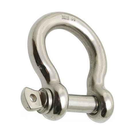 Manille LYRE Forgée Inox A4 Diamètre 6-1 pièce