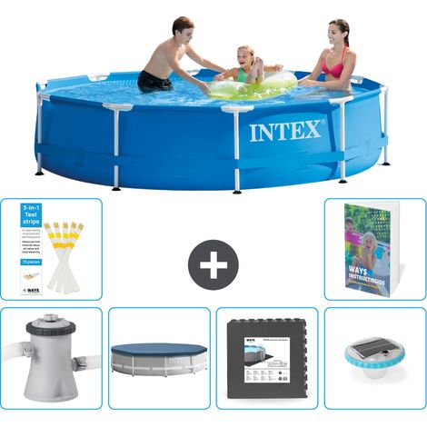 Frame Pool Rund - 305x76 cm - 7-teilig S312