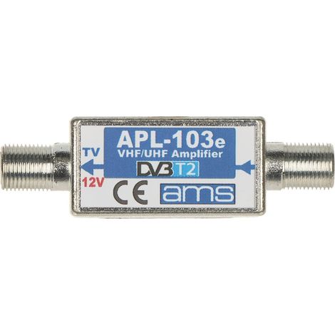 amplificador de antena ams apl-103e ganancia 10dB ruido ≤ 3dB (1/2)