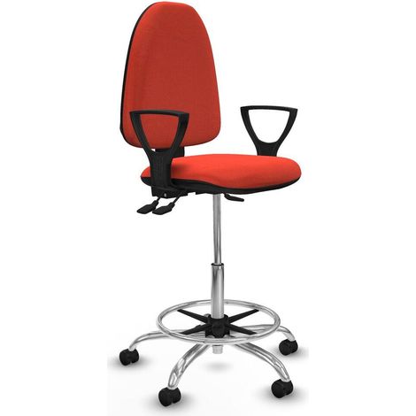 Piqueras y Crespo BFN05RF Chaise de Bureau Orange Foncé