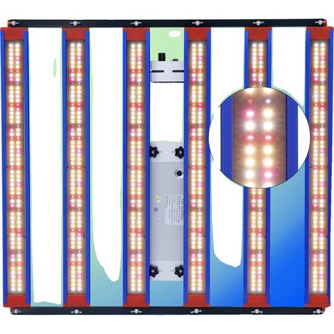 Lampe de croissance des plantes, éclairage à spectre complet, puissance réglable, 320W (1/2)