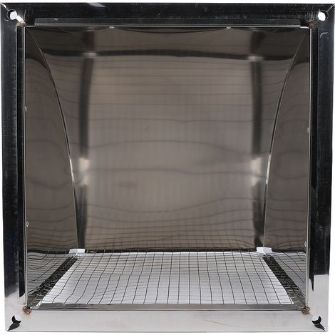 Couvercle de ventilation en acier inoxydable 304, capuchon de hotte d'échappement coupe-vent imperméable à la pluie pour l'extérieur. (1/5)