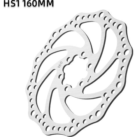 HS1 160MM Disque de frein de vélo G3CS HS1 à 6 broches, disque hydraulique en acier inoxydable de 160 mm. (1/5)