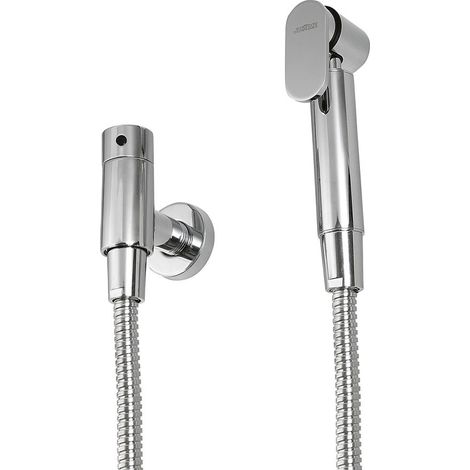 Valve avec douchette de bidet, chromée