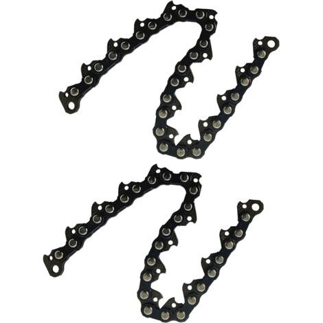 1 par de accesorios de corte de acero para desbrozadora, accesorios de jardín, accesorios de corte (1/4)