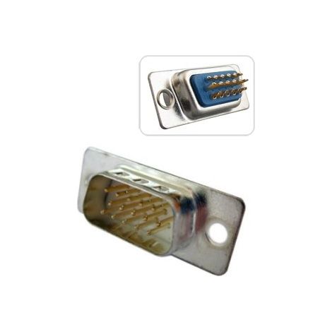 MANHATTAN Connettore D-Sub a Saldare HD 15 M. VGA