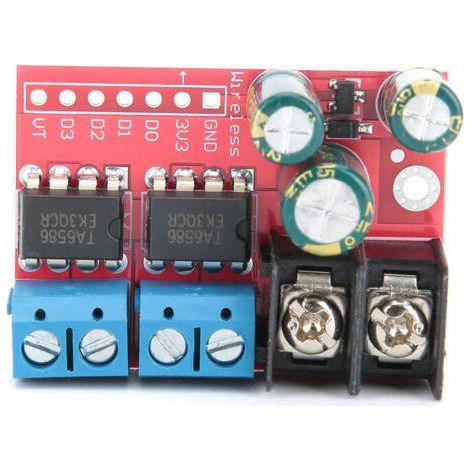 5A DC Motor Drive Module, CW CCW Rotation, PWM Regulation, Double H-Bridge (1/5)