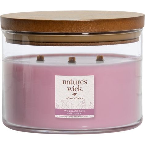 Nature's Wick by WoodWick Waldrosenkerze 433g (1/5)
