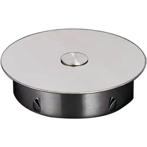 Cache-trou de cheminée, extrémité de tuyau de cheminée, résistant à la chaleur, couvercle de conduit de cheminée, couvercle de tuyau de poêle pour tuyaux (75 mm) (1/4)