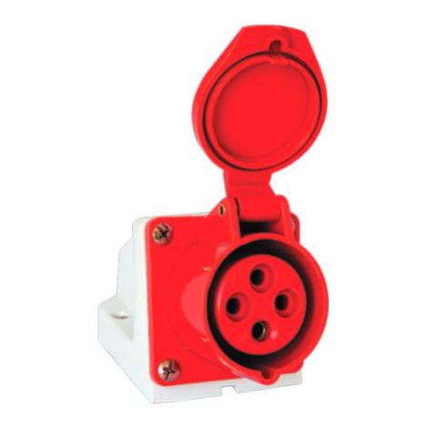 PRESA INDUSTRIALE FISSA HT-114 16A IP44 3P+E 400V