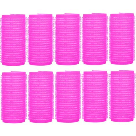 10 Rouleaux de Curling Professionnels pour Cheveux, Outils de Coiffure DIY, Accessoires Salon (Modèle 24) (1/5)