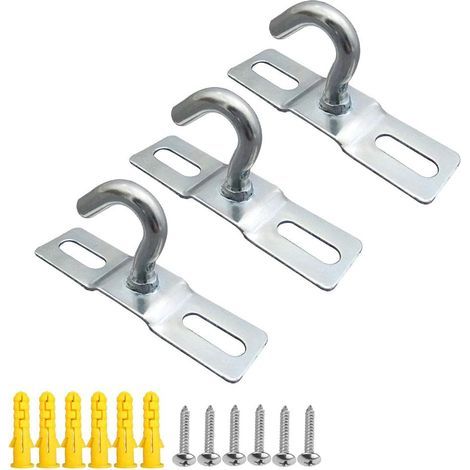 Piece Ceiling Hook 68mm Ceiling Light Base Plate Ceiling Light Chandelier Hook Screw Mount Heavy Duty Galvanized Iron for European Lamp (1/5)