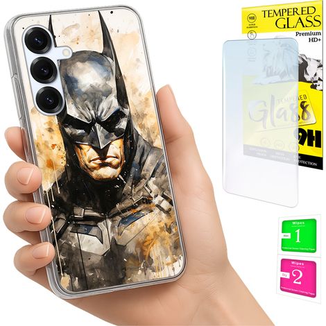 Custodia per Samsung Galaxy S25 FE, cover fotografica, cover posteriore + vetro 9H (1/5)