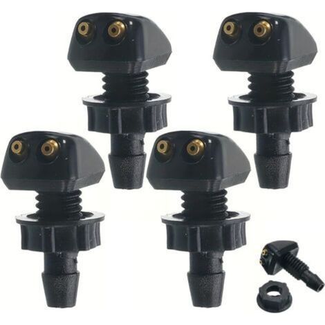 Scheibenwaschdüse – Universal – Kompatibel mit den meisten Fahrzeugen – 8 mm Gewindedurchmesser – 4er-Pack (1/5)