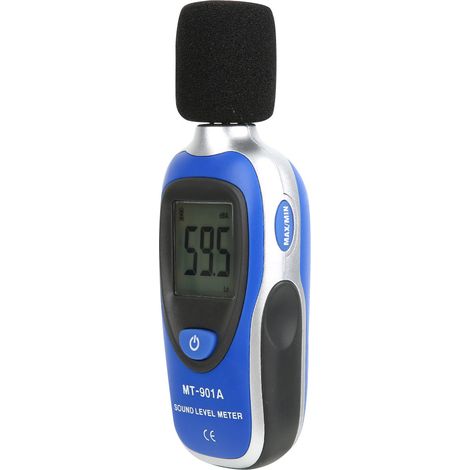 MT-901A Sonomètre numérique portable à écran LCD, détecteur de bruit, testeur de niveau sonore, mesure en décibels de 30 à 130 dB (1/5)