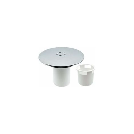 Bonde de douche 90mm – Hauteur 86mm – Finition chromée élégante – Écoulement rapide pour receveurs standard (1/5)