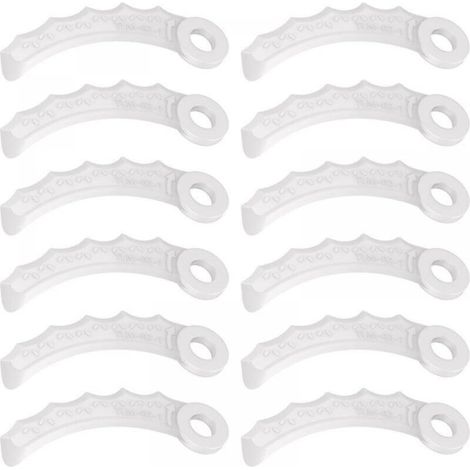 12Pcs Plastic Blade Compatible with Makita 198383-1 and 198426-9, Makita DUR189RF String Trimmer, UR100DZ, DUR191LZX3, DUR181Z, DUR192LZ, DUR368AZ, DUR369AZ, DUR190UZX3, UR3000 (1/5)