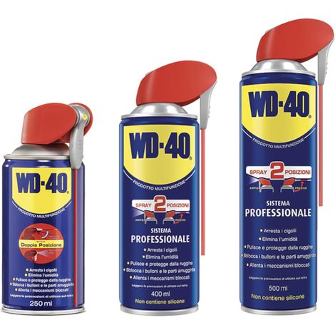 Lubrificante Spray Wd 40 Professionale 400 ml 6 Pezzi