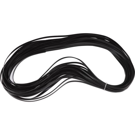 Kit de réparation pour meubles en rotin synthétique noir, comprenant chaises, tables et canapés de jardin en plastique. (1/5)
