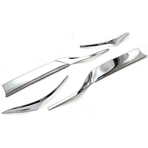 1Set Chrom Rücklicht Abdeckung Trim Für -V Vezel 2021-2023 Rücklicht Abdeckung Augenlid Augenbraue Molding S (1/5)