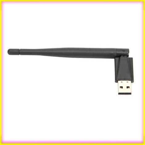 Carte Réseau sans Fil W88, Récepteur WiFi USB pour Ordinateur Portable de Bureau avec Antenne Externe, pour 10 8 7 (1/4)