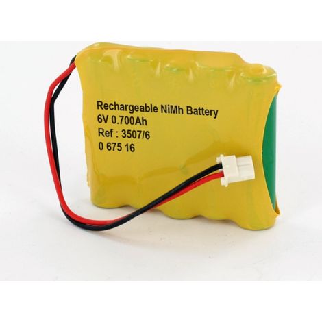 Batterie 6V 700mAh pour sirène Legrand Celiane