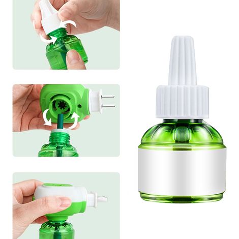 Liquide anti-moustiques à base de plantes pour femmes enceintes et nourrissons, liquide anti-moustiques pour la maison et recharges, liquide anti-moustiques pour dortoirs, liquide anti-moustiques élec (1/5)