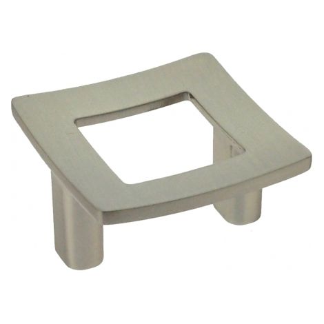 Ouvre&Déco – Poignée de meuble en aluminium inox 50x23mm – Entraînement 32mm – Finition satinée – Prise en main confortable
