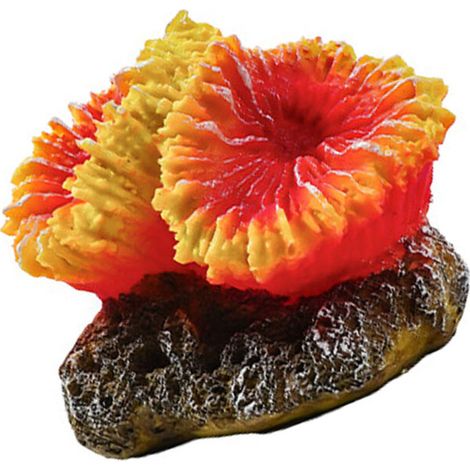 Piante coralline in resina, ornamenti per il paesaggio - Giallo