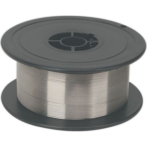 Sealey Stainless Steel MIG Wire 1kg �0.8mm 308(S)93 Grade MIG/1K/SS08 (1/2)
