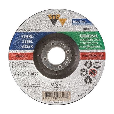 MEULE A EBARBER 125X6X22 SIA F 03E 007 5U2 (1/2)
