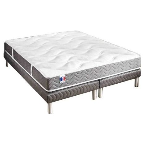 Ensemble Matelas spécial confrot HD ep18/19cm 160x200cm + Sommier (1/2)