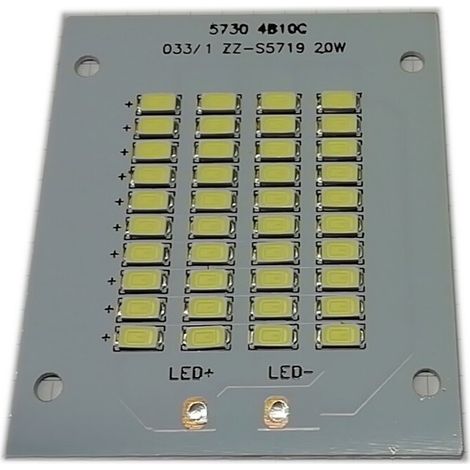 Jandei - Placa LED 20W 40 led SMD5730 6000K recambio proyector Recambio LED