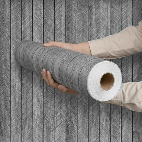Papier Peint Autocollant 3D Effet Bois,Texture Grain de Bois,40x300cm,Pour Salon,Chambre,Cuisine,Salle de Bain,Rénovation de Meubles,Placard,Bureau,Revêtement Mural (1/5)