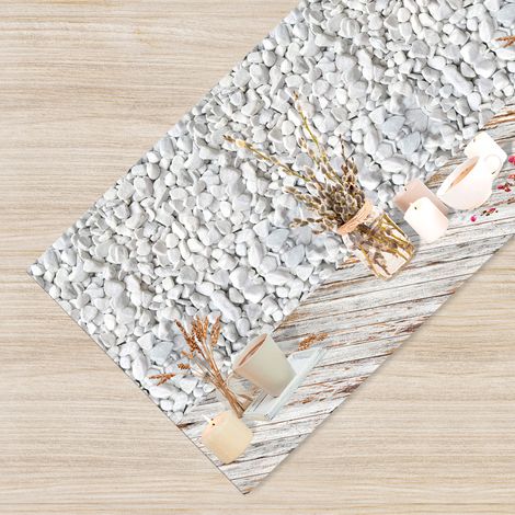 Tappeto passatoia fantasia made in Italy antiscivolo lavabile aderente 132Relax - 50x200cm