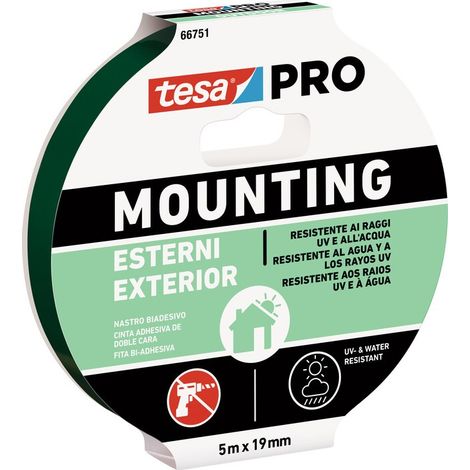 NASTRO BIADESIVO TESA MOUNTING PRO EST. 19MMX5M
