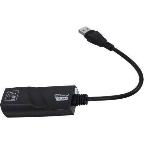 Adaptateur USB Ethernet Gigabit sans Carte Réseau Compatible Pc Portable Bureau Installation Rapide et Simple (1/5)