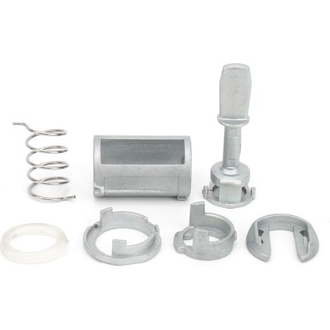 Kit de Réparation Cylindre de Serrure - Métal - Pour Porte Avant Gauche Droite - Compatible SKODA FABIA 1998-2004 Bora MK4 A6 - 1 Pièce